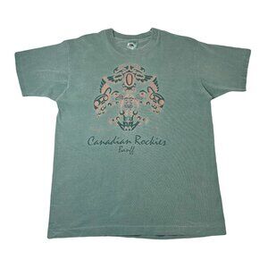 Vintage Banff Canadian Rockies Graphic Tee L